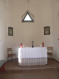 Nezdice, vnitřek kaple sv. Antonína