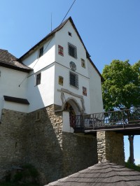 Seeberg, vstupní část hradu