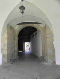 Seeberg, vstupní chodba hradu