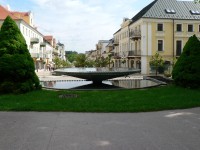 Františkovy Lázně, fontána ve Městských sadech