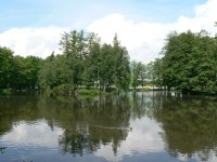 Františkovy Lázně, rybník u Rybářské bašty
