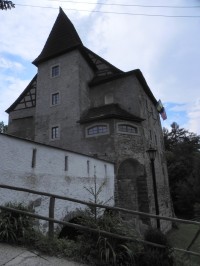 Vildštejn, pohled od zámku
