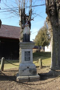 Pocinovice, socha sv. Jana z Nepomuku