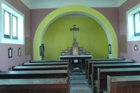 Kbelnice, vnitřek kaple