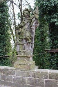 Hrubá Skála, socha sv. Floriána