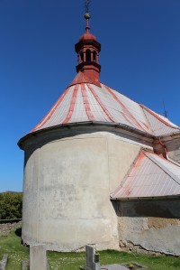 Samšina, presbytář kostela sv. Václava