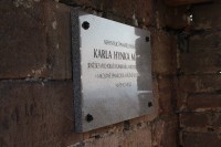 Kumburk, pamětní deska na K. H. Máchu