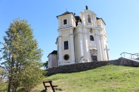 Maková hora, kostel od SZ