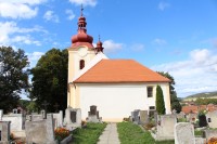 Kostel sv. Václava ve Chlumu u Sedlčan.