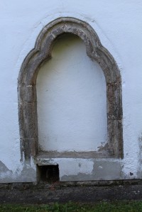 Původní vchod do kostela