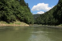 Dunajec v nejužším místě