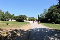 Pont du Gard, vstupní areál