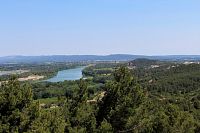 Pohled na řeku Gard