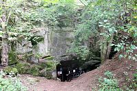 Strašínská jeskyně, vstup