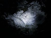 Strašínská jeskyně, vodní kapky na stropě