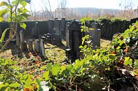 Židovský hřbitov u Velhartic, pohled od SV