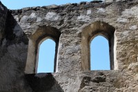 Gotická okna hradu