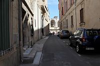 Arles, ulička k aréně