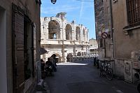 Arles, pohled na arénu