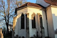 Jindřichův Hradec, presbytář kostela sv. Václava