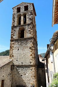 Castellane, věž kostela sv. Viktora