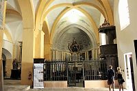 Castellane, vnitřek kostela sv. Viktora