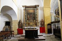 Castellane, vnitřek kostela sv. Prokopa