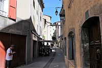 Castellane, záběr z města
