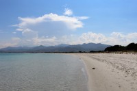 Pláž La Cinta, pohled k jihu
