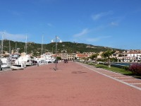 Pohled na městečko od přístavu