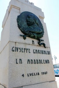 Pamětní deska g. Garibaldiho