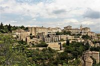 Gordes, pohled od západu