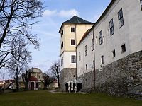 Severní strana zámku