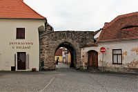 Prachatická brána v Horažďovicích.