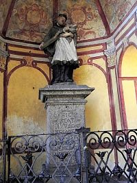 Protivín, socha sv. Jana z Nepomuku