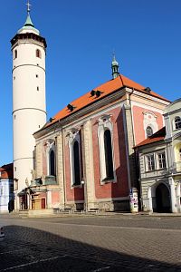 Domažlice, kostel Narození Panny Marie