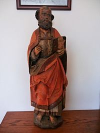 Socha sv. Petra v muzeu