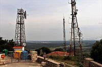 Monte Toro, telekomunikační stožáry