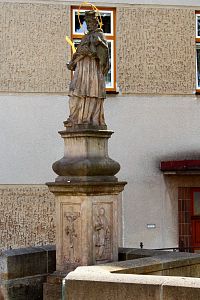 Vrchlabí, socha sv. Jana z Nepomuku