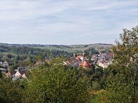 Radnice, pohled od kaple na město