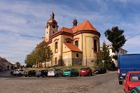 Radnice, presbytář kostela sv. Václava