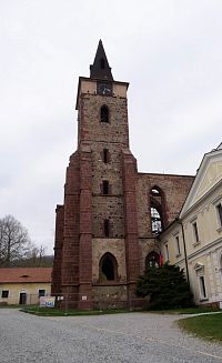 Věž kostela sv. Prokopa