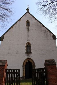 Západní průčelí kostela sv. Havla