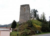 Věž na severním svahu
