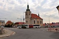 Uhlířské Janovice, kostel sv. Aloise Gonzagy.