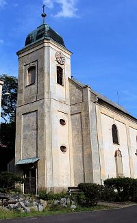 Mikulov, věž kostela sv. Mikuláše