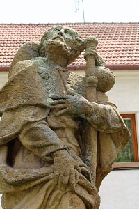 Boskovice, socha sv. Rocha