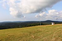 Pohled z cesty na Klínovec k západu
