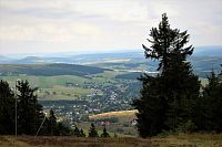 Pohled na Oberwiesenthal