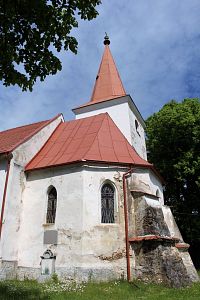 Presbytář kostela sv. Václava